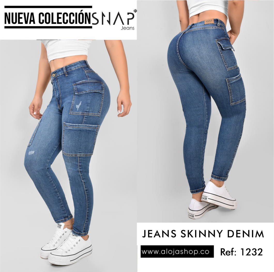 JEANS MUJER SKINNY REF 1232