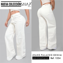 Cargar imagen en el visor de la galería, JEANS MUJER PALAZZO REF 1234
