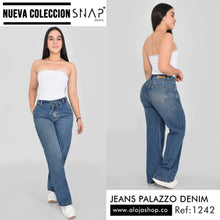 Cargar imagen en el visor de la galería, JEANS MUJER PALAZZO REF 1242

