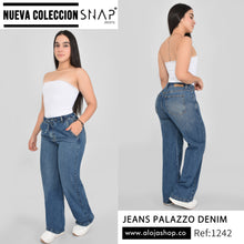 Cargar imagen en el visor de la galería, JEANS MUJER PALAZZO REF 1242

