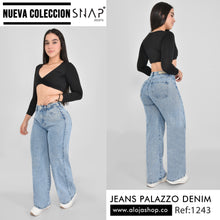 Cargar imagen en el visor de la galería, JEANS MUJER PALAZZO REF 1243

