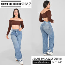 Cargar imagen en el visor de la galería, JEANS MUJER PALAZZO REF 1245
