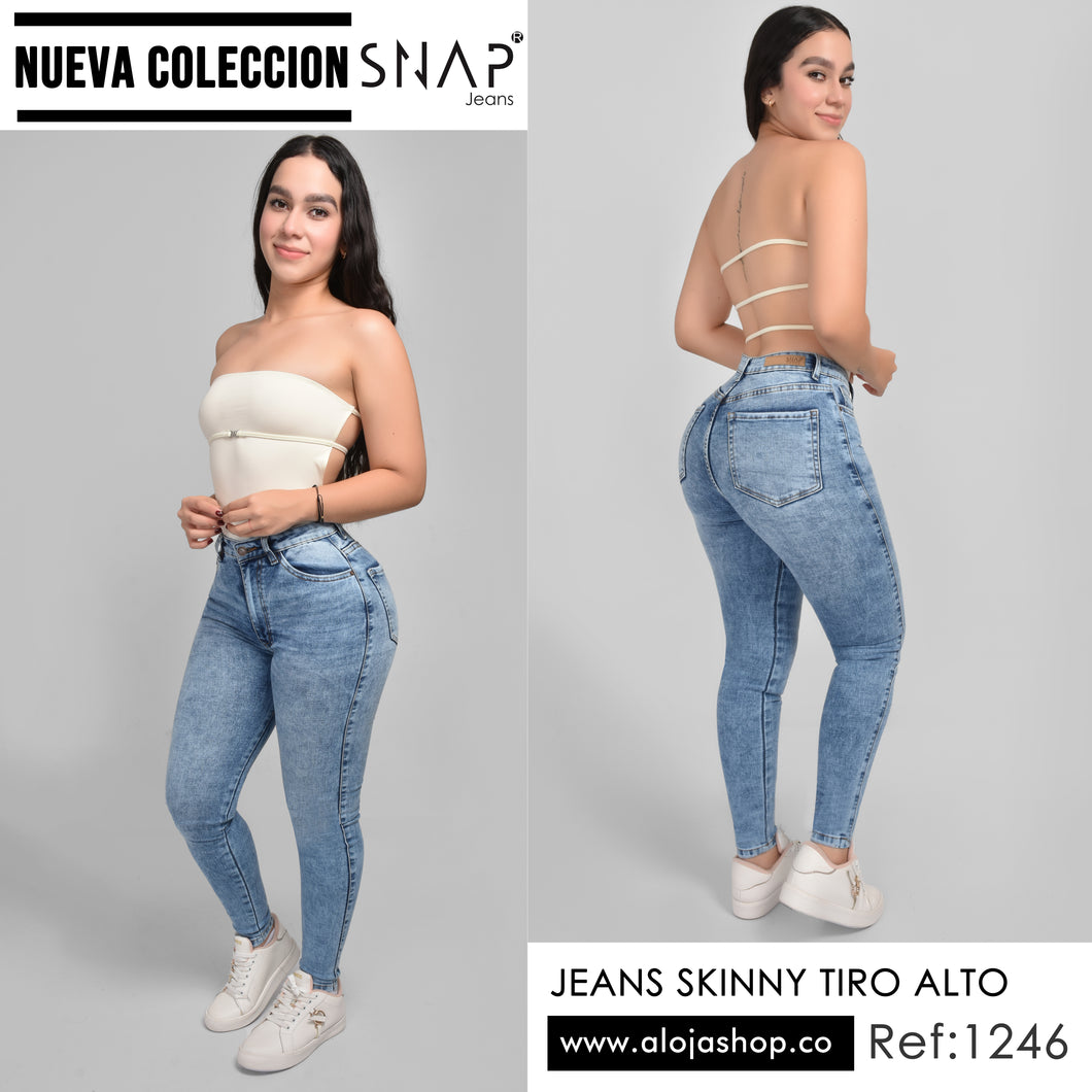 JEANS MUJER SKINNY REF 1246