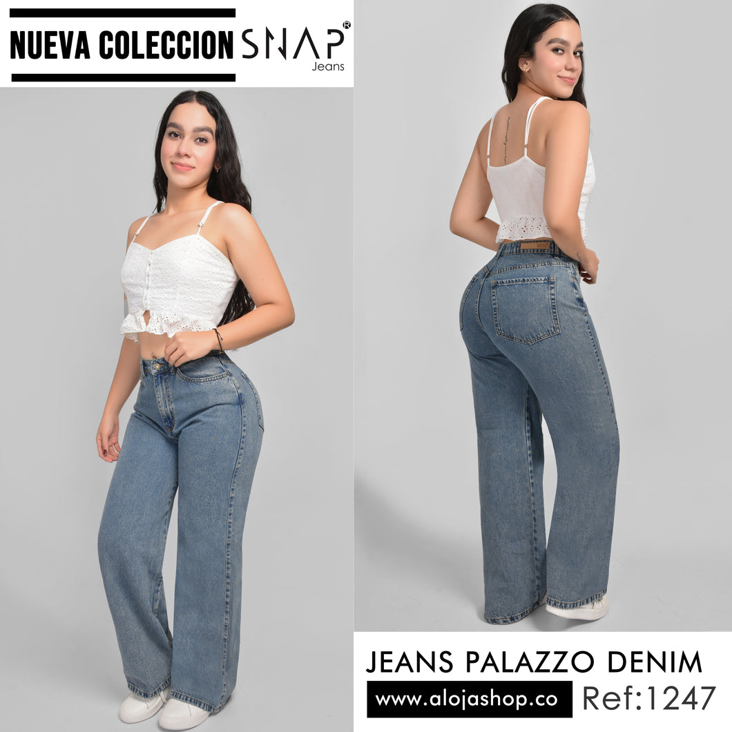 JEANS MUJER PALAZZO REF 1247