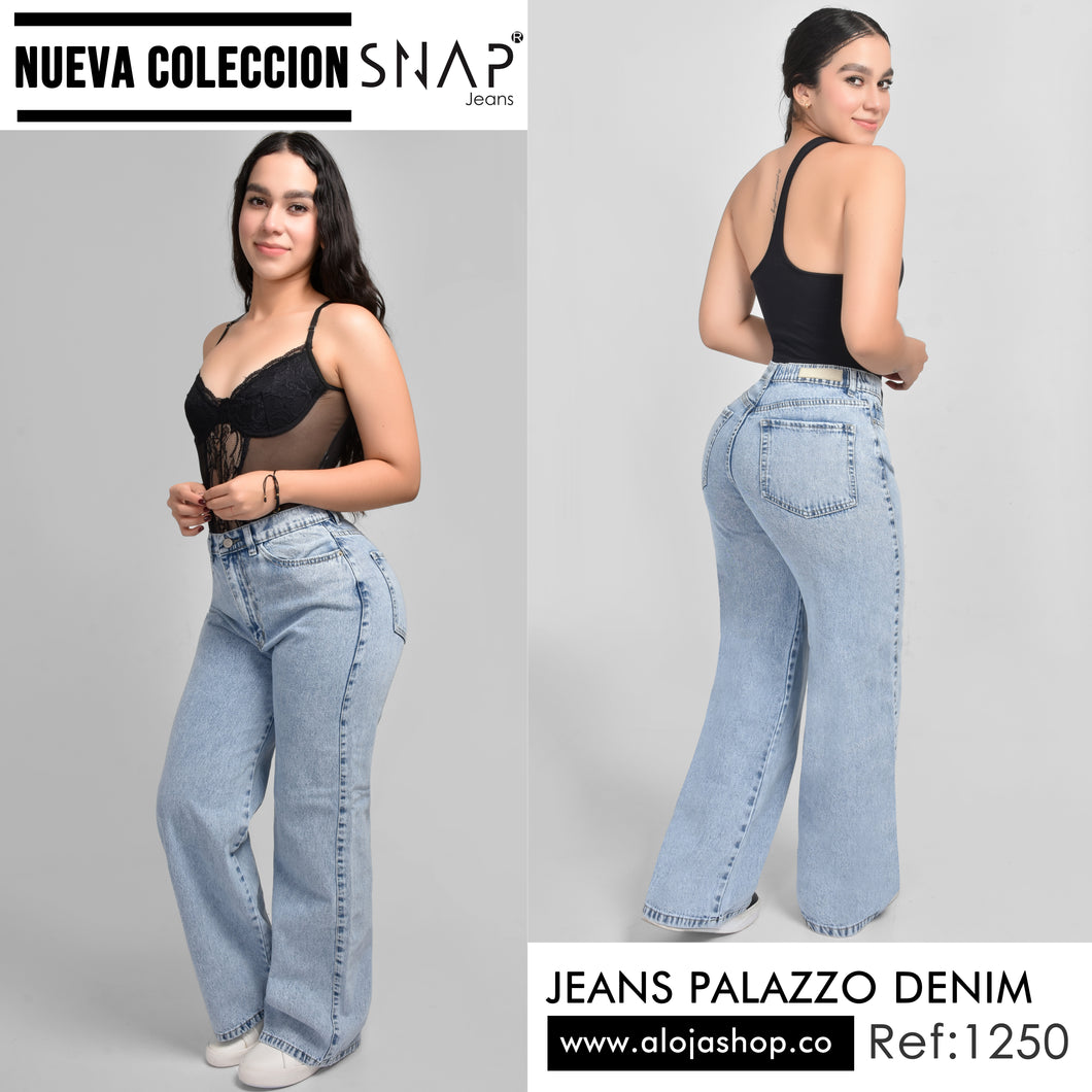 JEANS MUJER PALAZZO  REF 1250