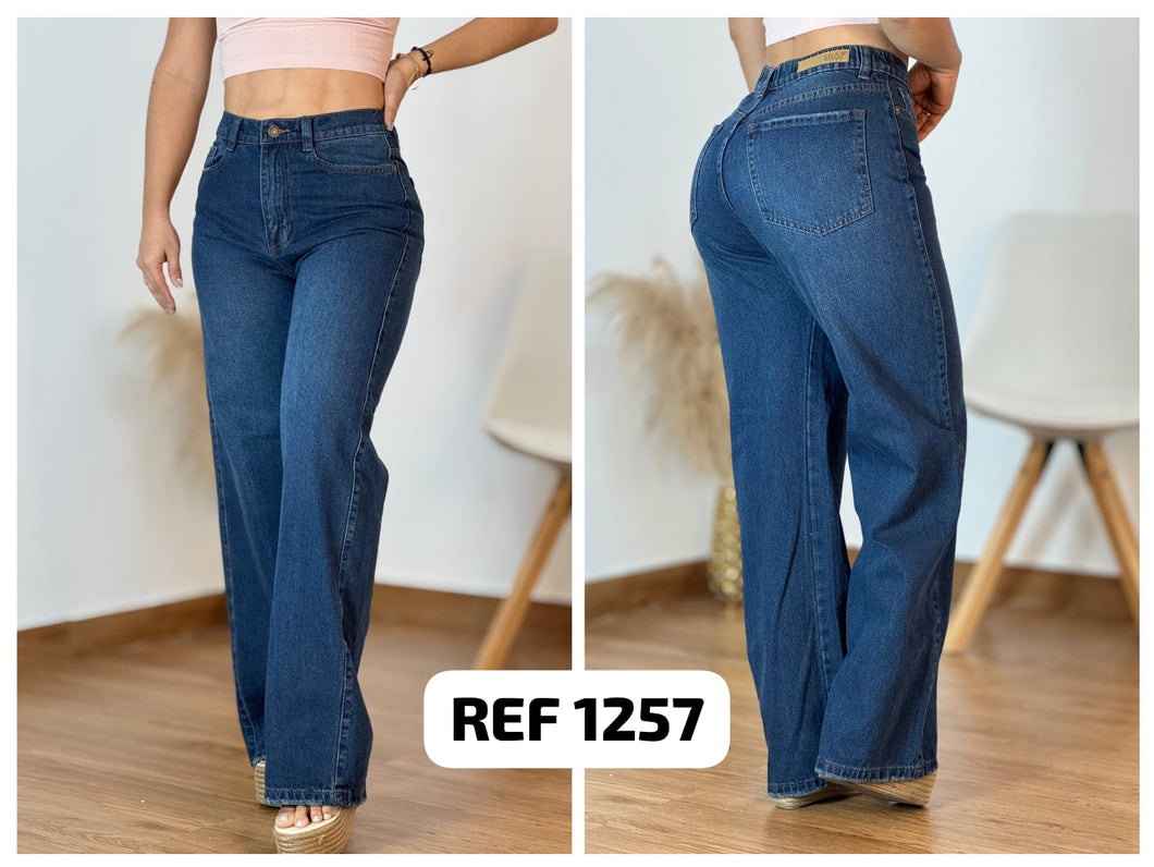 JEANS MUJER PALAZZO  REF 1257