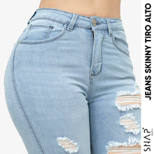 Cargar imagen en el visor de la galería, JEANS MUJER SKINNY REF 1082

