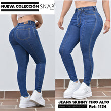 Cargar imagen en el visor de la galería, JEANS MUJER SKINNY REF 1134
